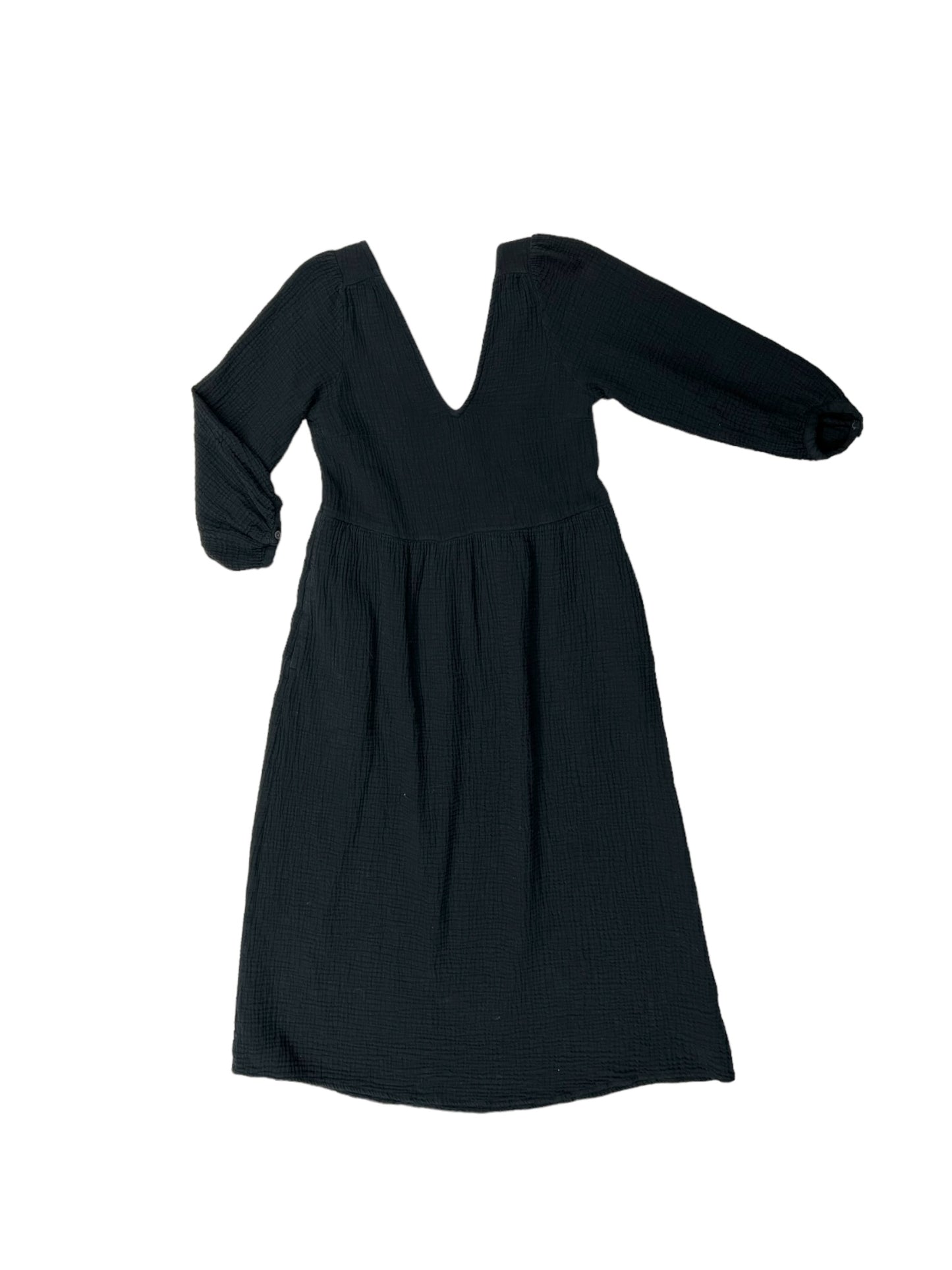 Dress Casual Maxi By Madewell In Black, Size: Xs