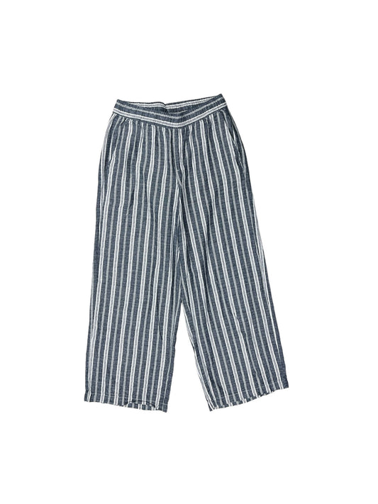 Pants Wide Leg By Old Navy In Blue & White, Size: S