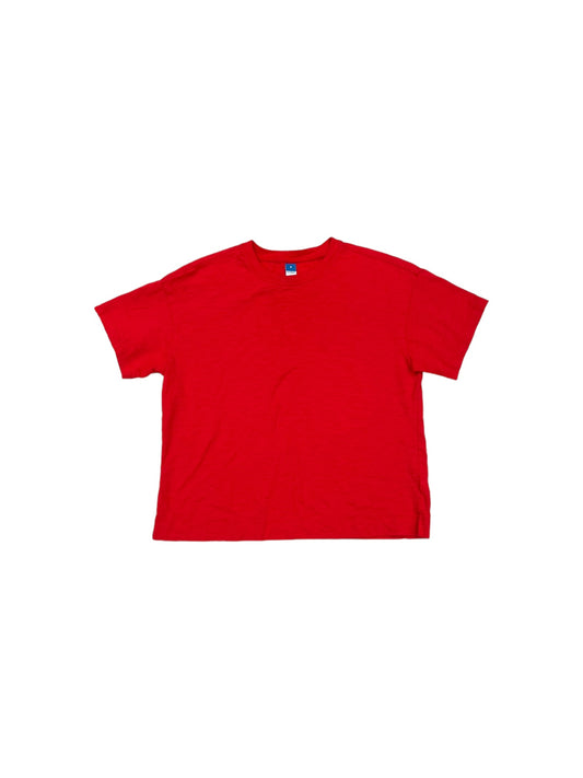 Top Short Sleeve By Old Navy In Red, Size: S