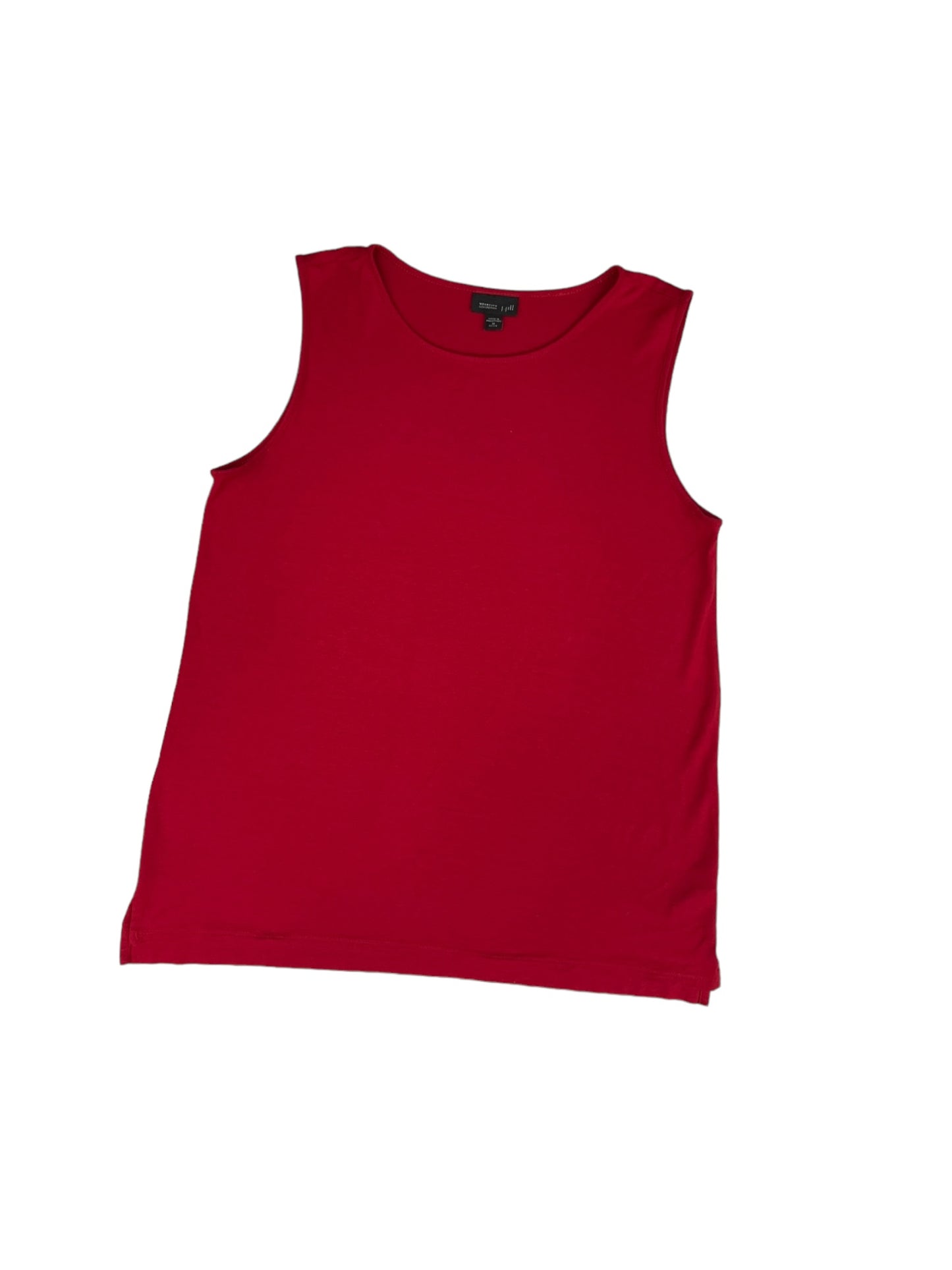 Top Sleeveless By J. Jill In Red, Size: M