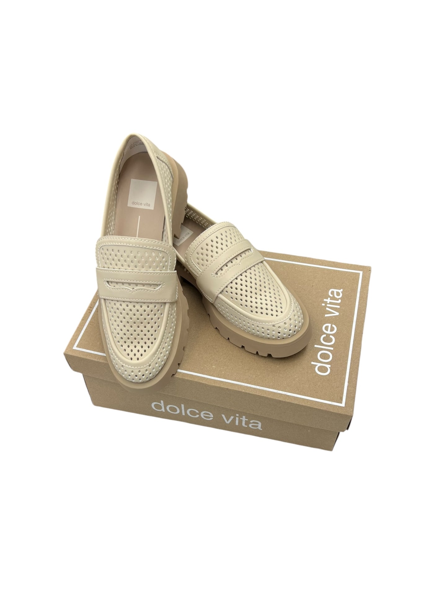 Shoes Heels Platform By Dolce Vita In Beige, Size: 7