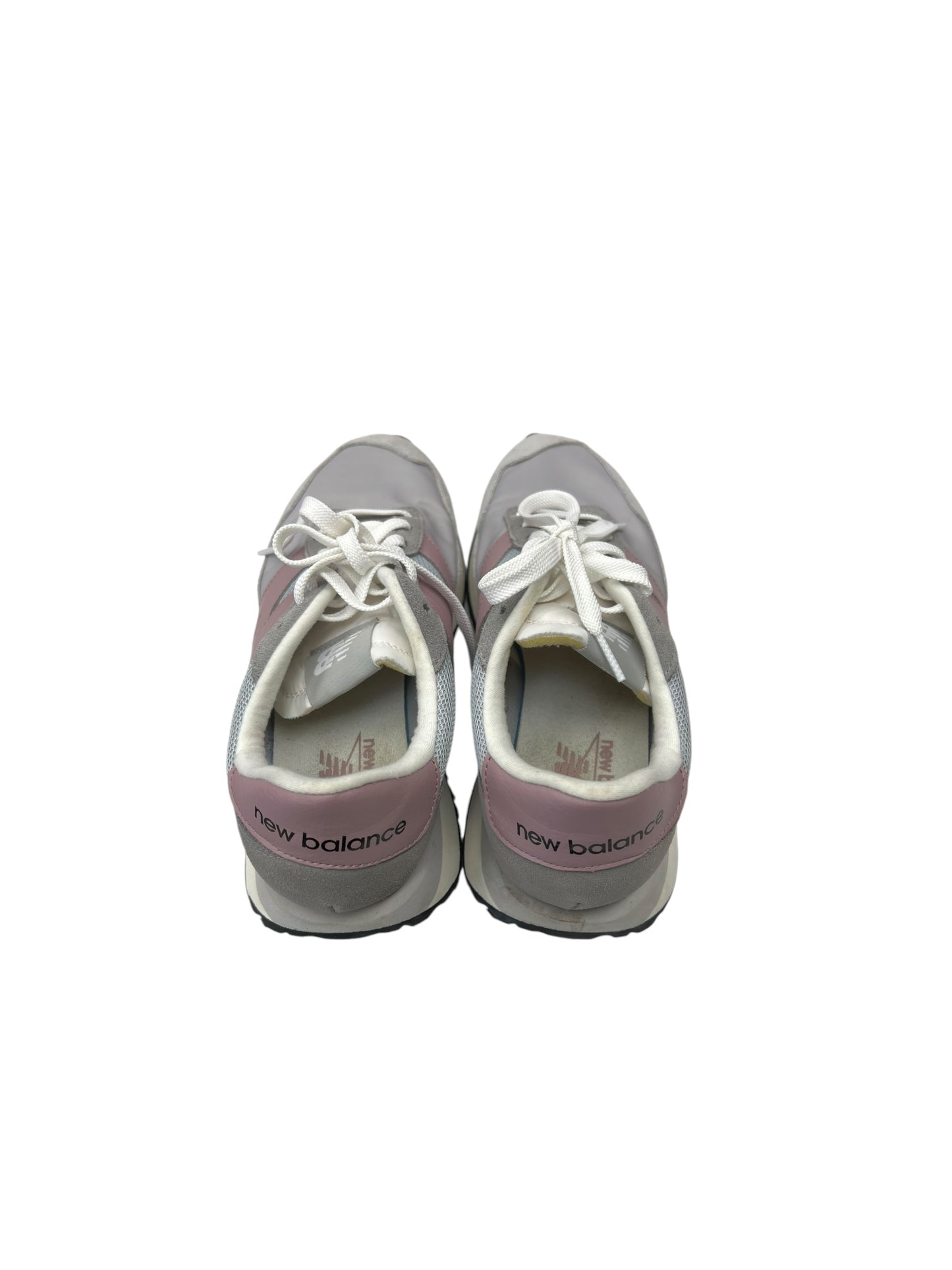 Shoes Sneakers By New Balance In Grey & Pink, Size: 9.5