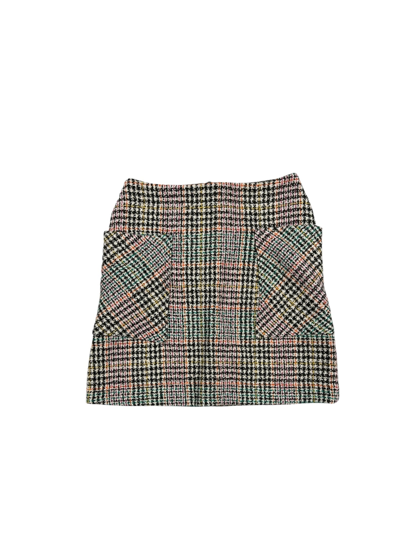 Skirt Mini & Short By Maeve In Plaid Pattern, Size: Xxsp