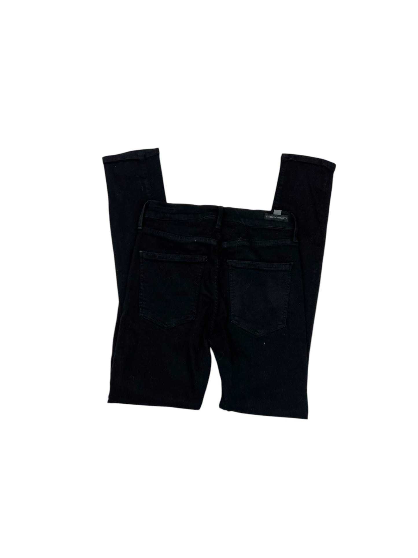 Jeans Skinny By Citizens Of Humanity In Black Denim, Size: 8