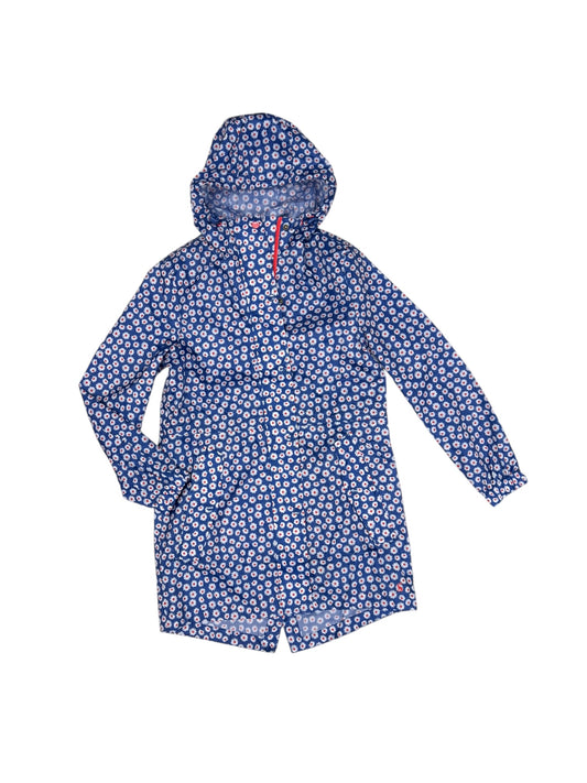 Coat Raincoat By Joules In Floral Print, Size: 2