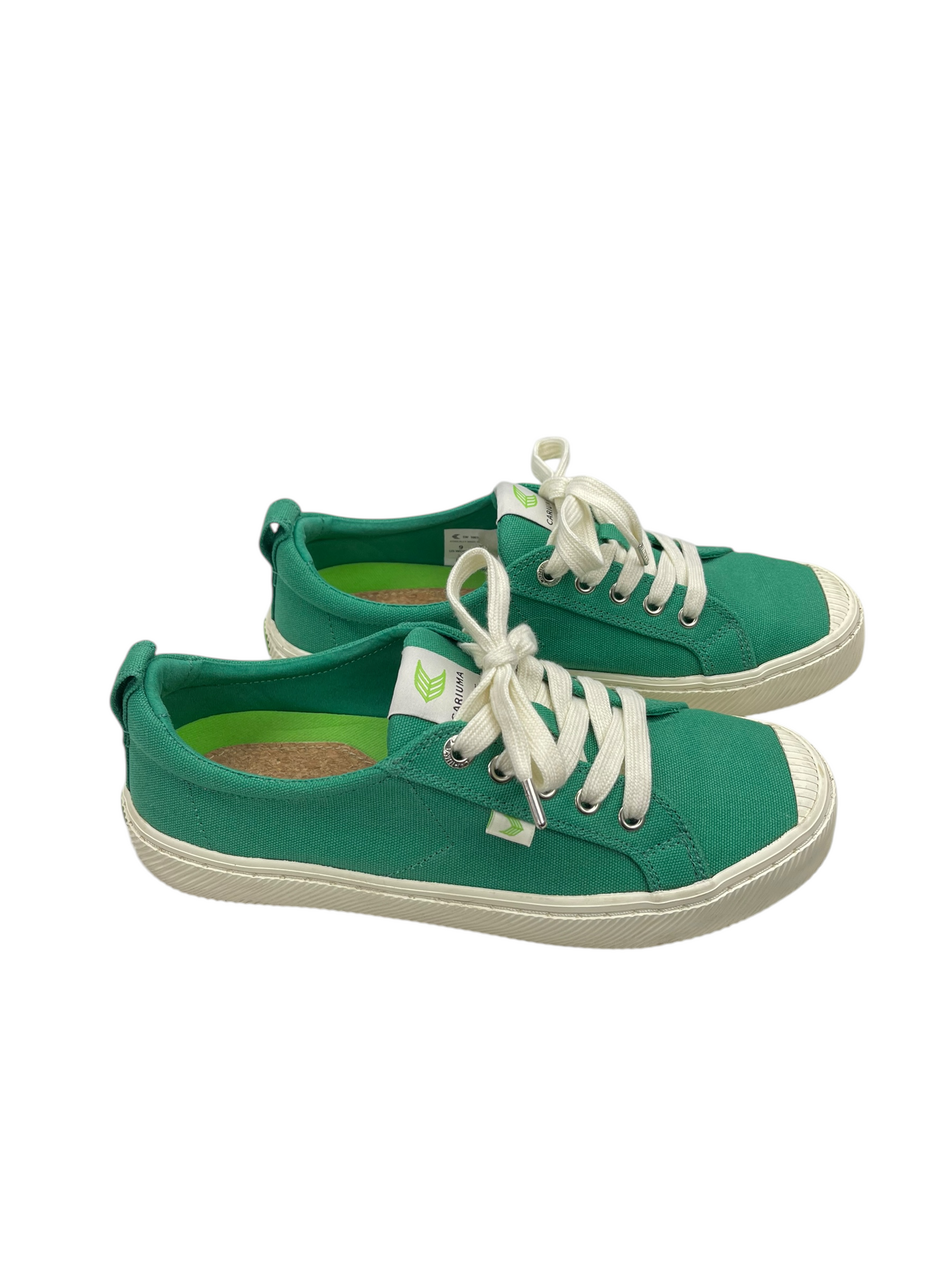 Shoes Sneakers By Cariuma In Green, Size: 9