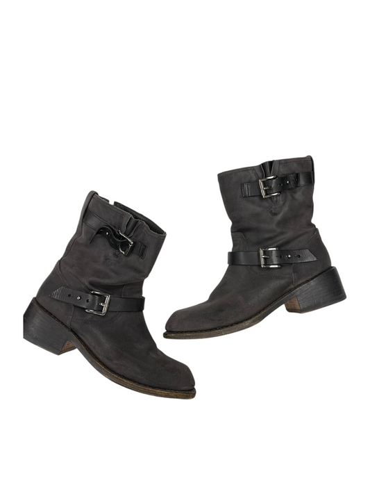 Boots Ankle Heels By Rag And Bone In Grey