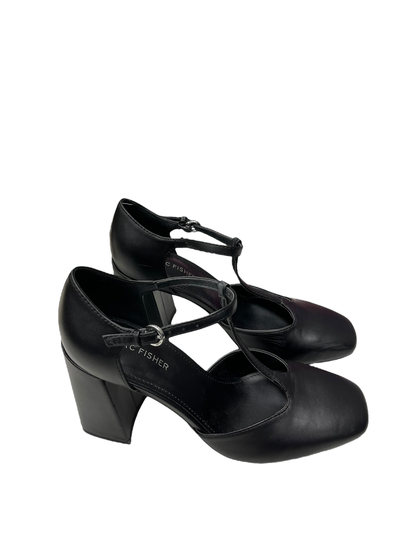 Shoes Heels Block By Marc Fisher In Black, Size: 7