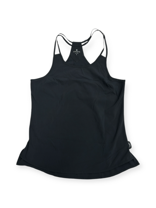 Athletic Tank Top By Athleta In Black, Size: L