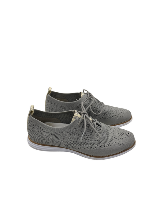 Shoes Sneakers By Cole-haan In Grey & White, Size: 7.5