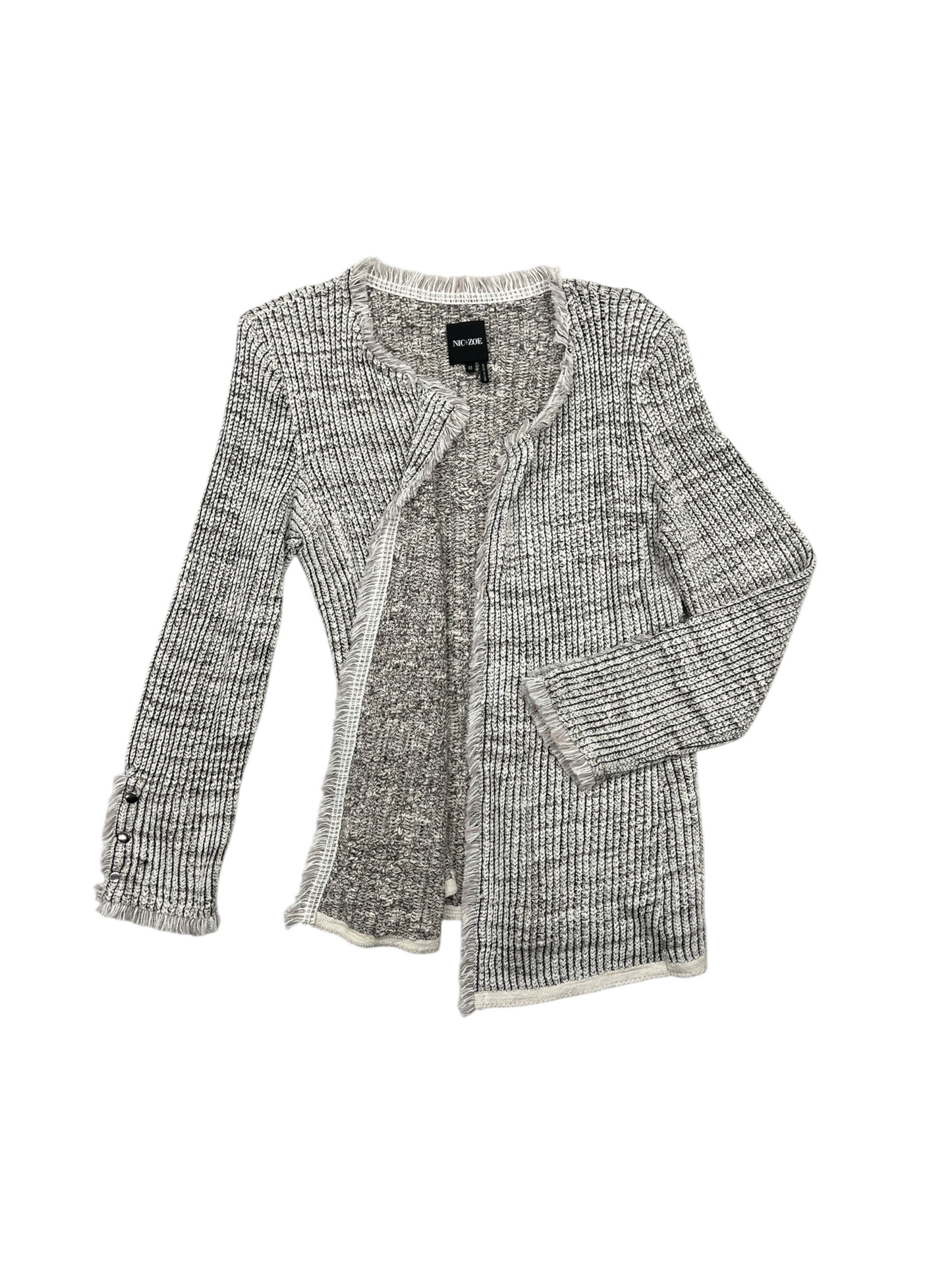 Cardigan By Nic + Zoe In Cream, Size: M