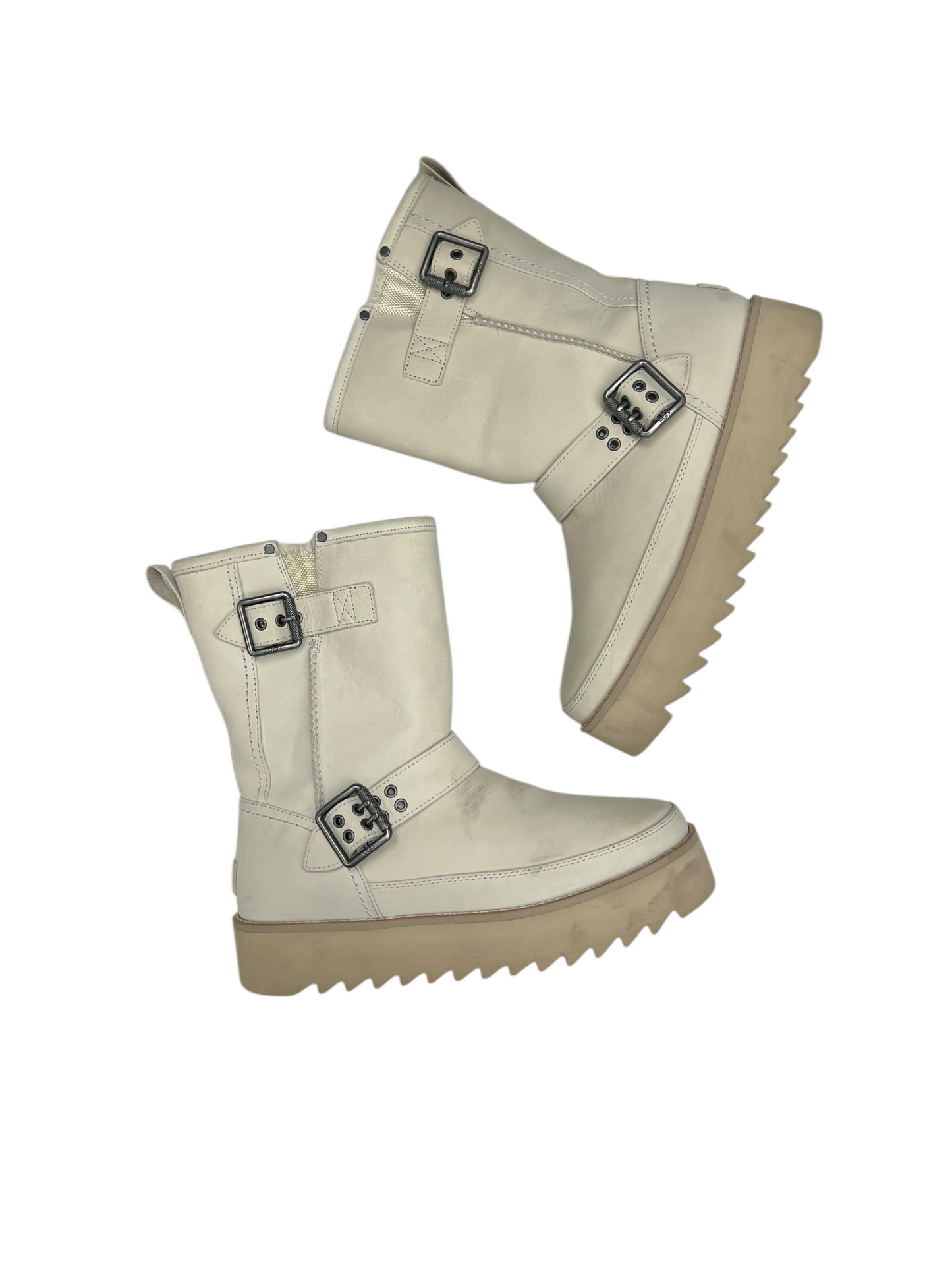 Boots Snow By Ugg In Cream, Size: 10