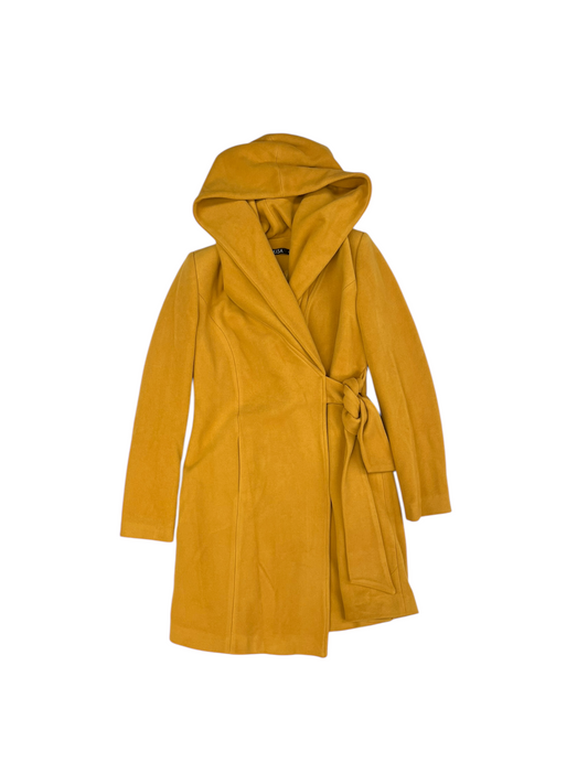 Coat Peacoat By KISA In Yellow, Size: 4