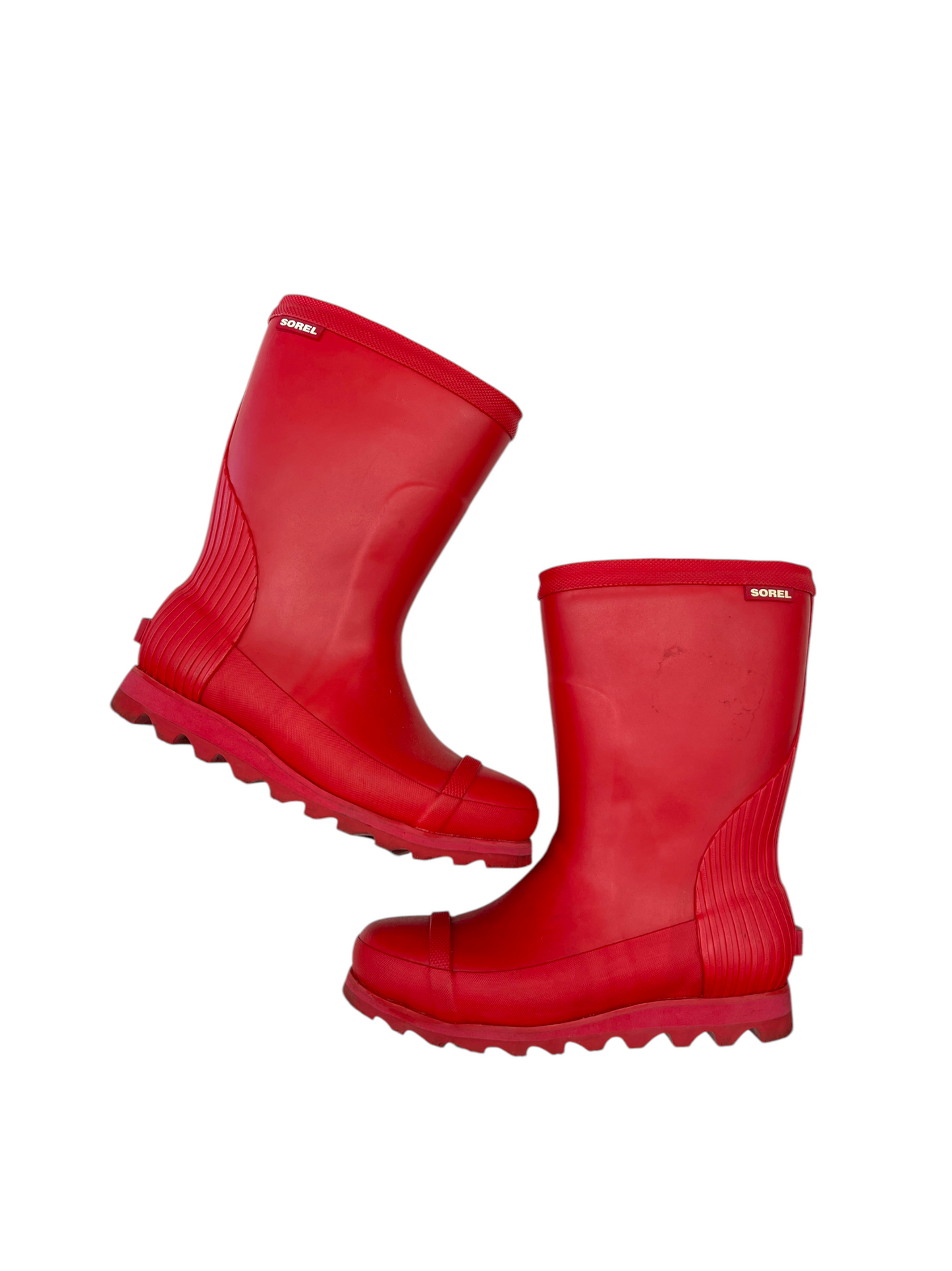 Boots Rain By Sorel In Red, Size: 5