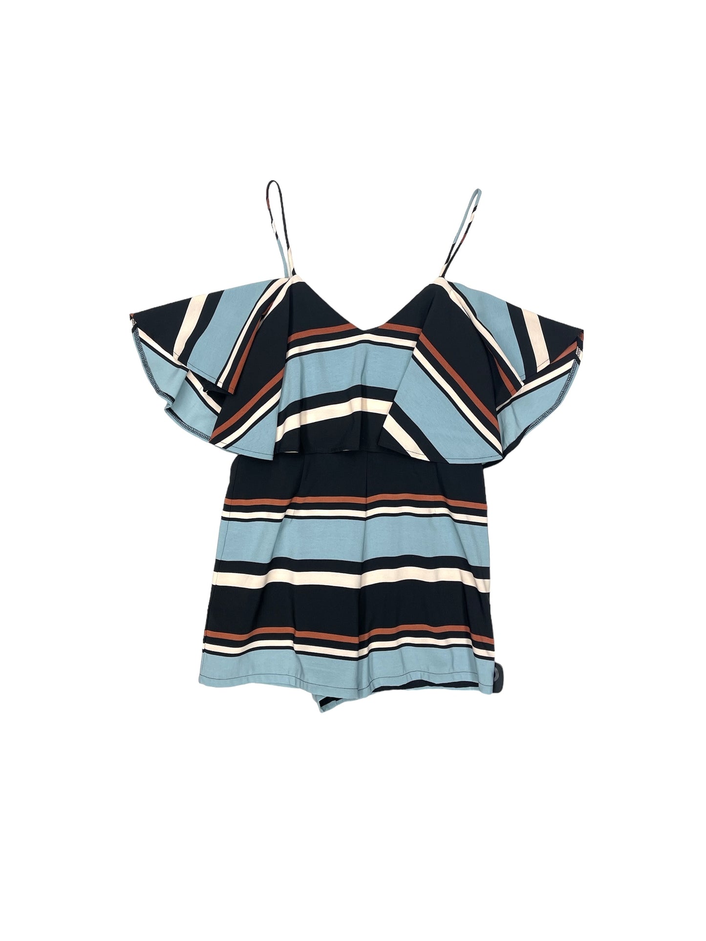 Striped Pattern Romper L’Atist, Size M