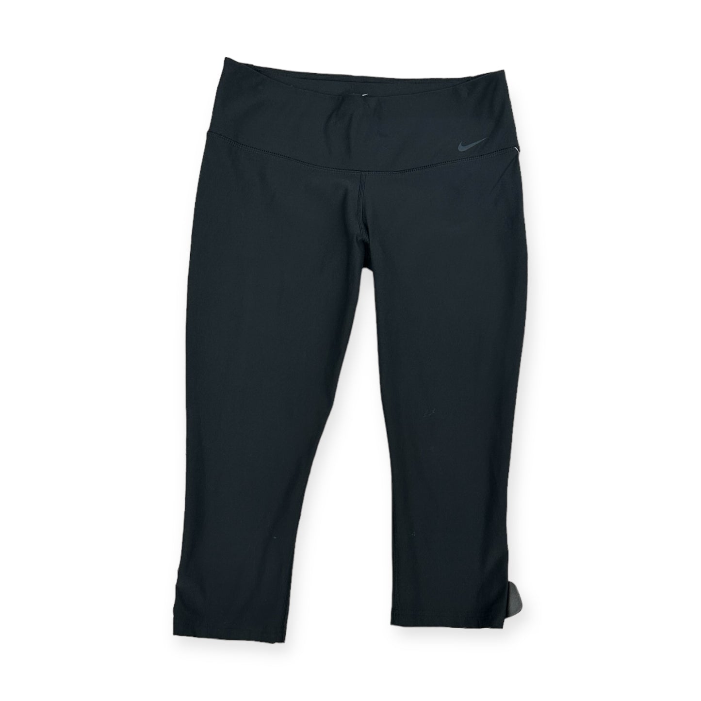 Black Athletic Capris Nike Apparel, Size M