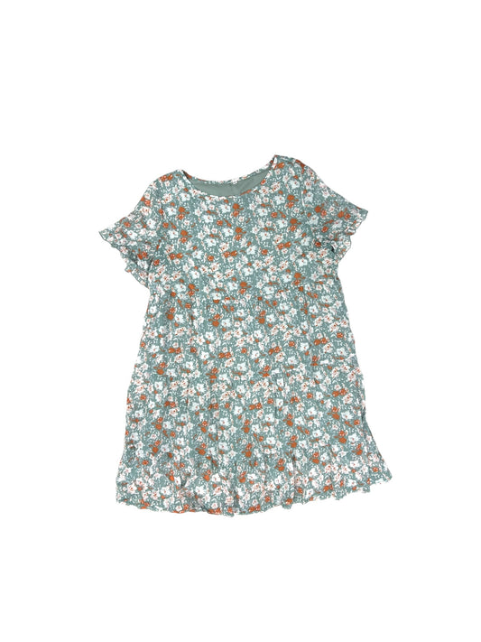 Dress Casual Short By Clothes Mentor In Floral Print, Size: Xl