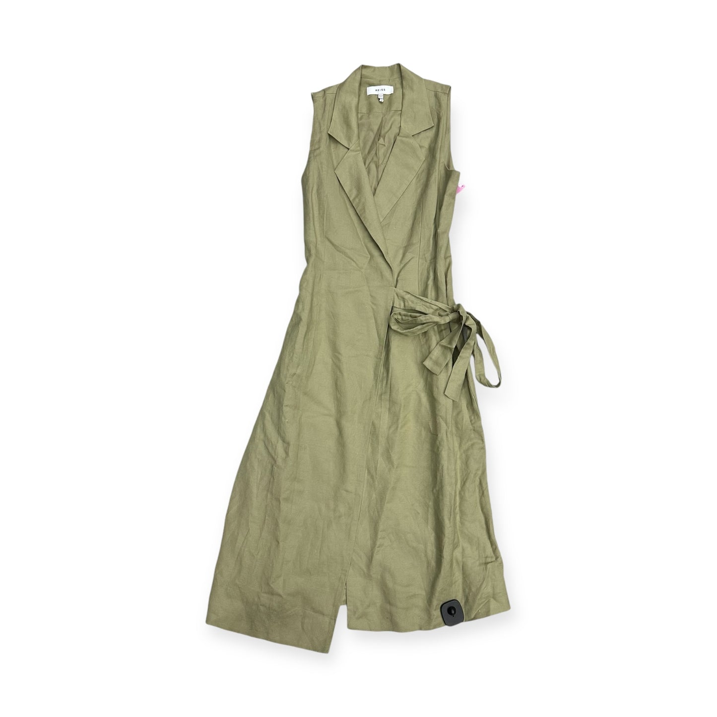 Vest Other By Reiss In Green, Size: 2