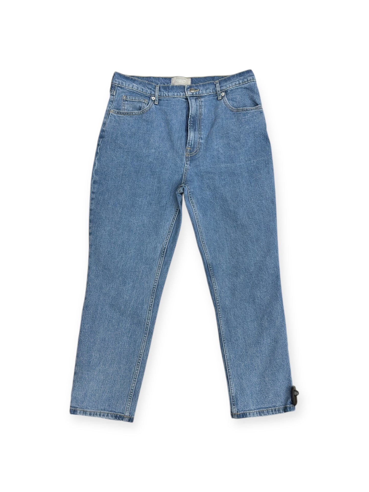 Jeans Cropped By Everlane In Blue Denim, Size: 14