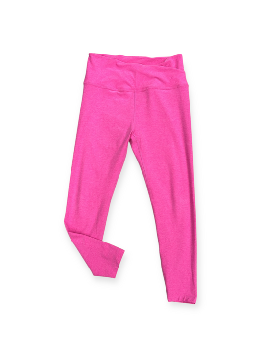 Athletic Leggings By Beyond Yoga In Pink, Size: Xl