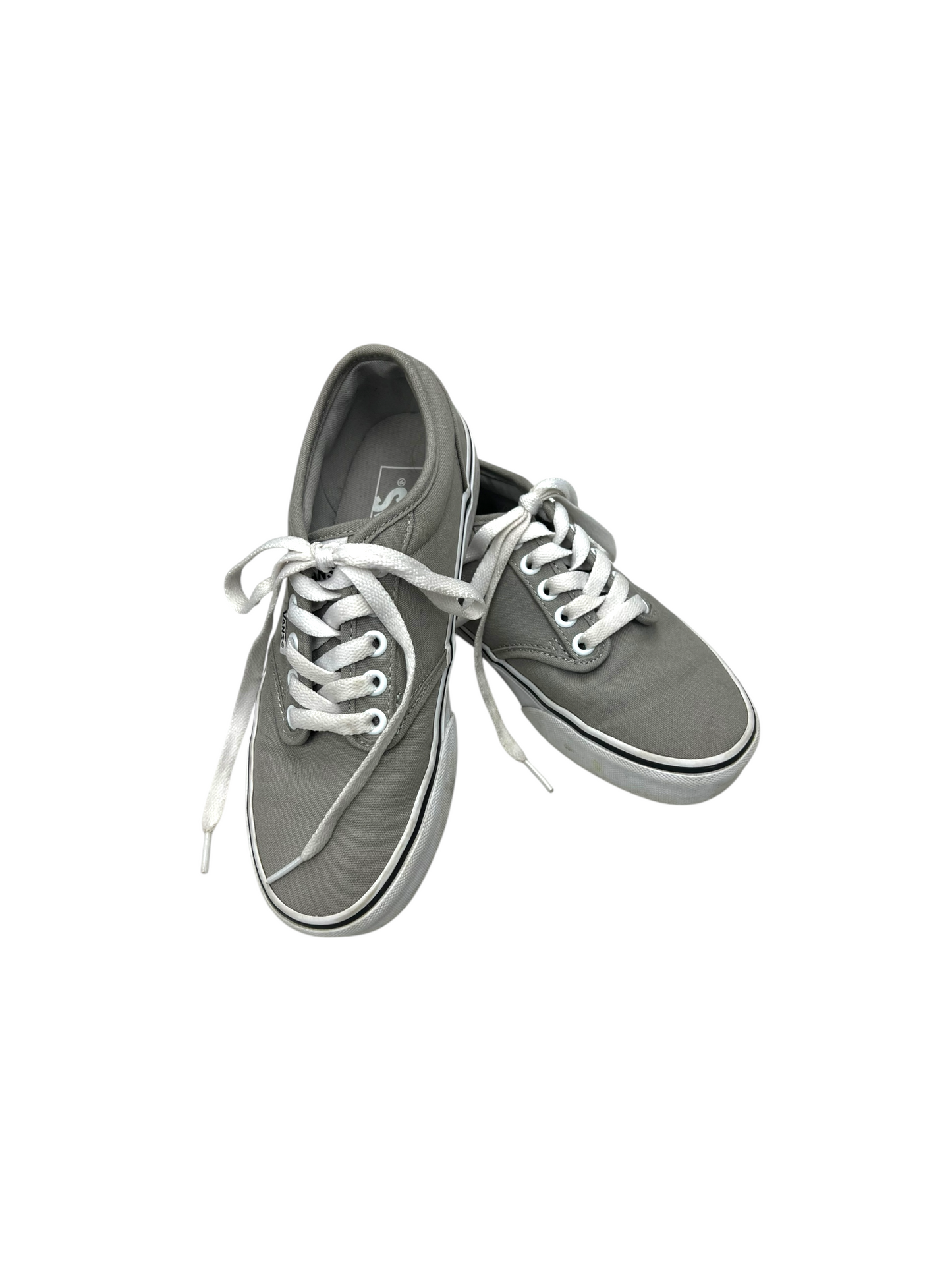 Shoes Sneakers By Vans In Grey, Size: 6