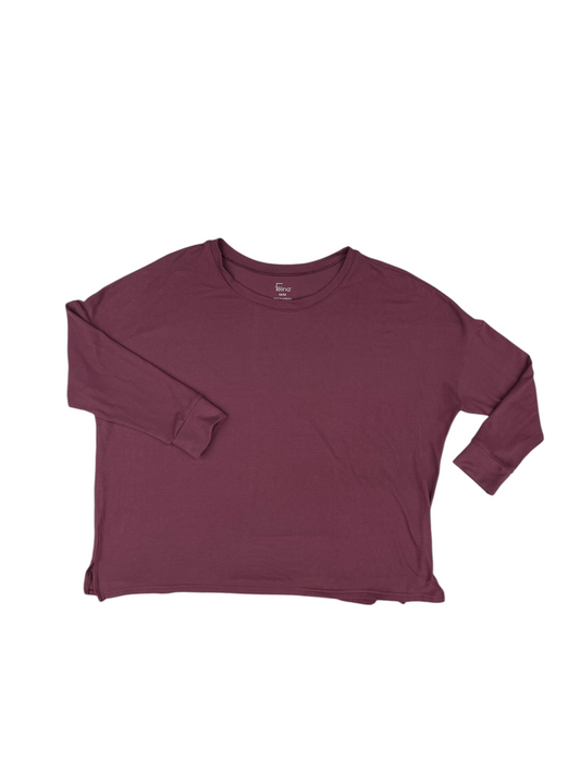 Top Long Sleeve By Felina In Purple, Size: M