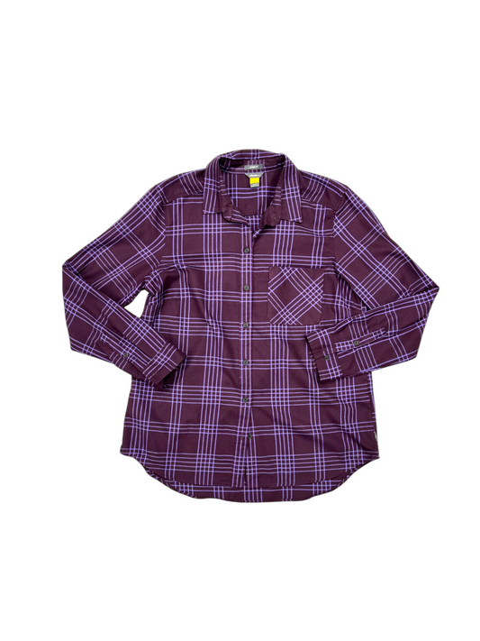 Top Long Sleeve By Eddie Bauer In Purple, Size: L