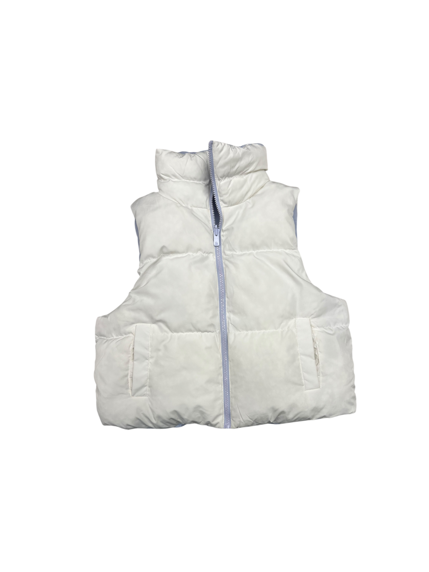 Vest Puffer & Quilted By All In Motion In Blue & White, Size: S