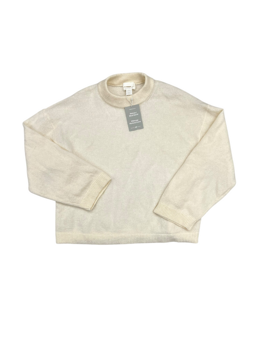 Sweater By H&m In Cream, Size: S