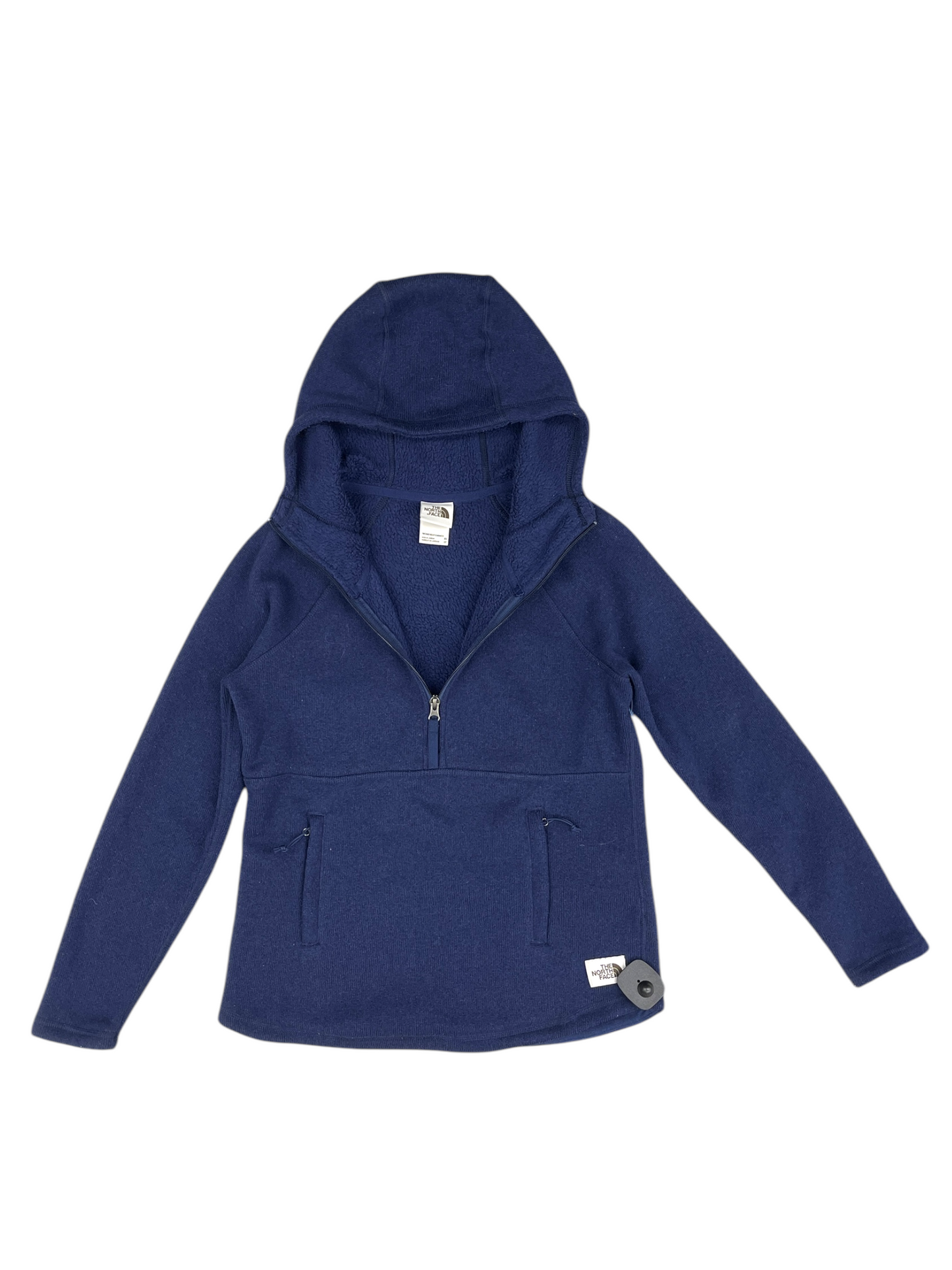 Athletic Jacket By The North Face In Navy, Size: Xs