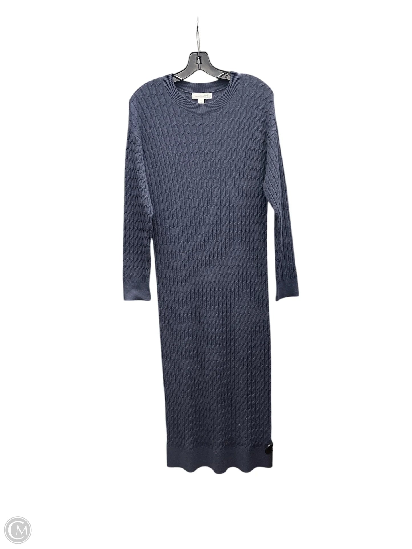 Dress Sweater By Treasure And Bond In Blue, Size: Xs