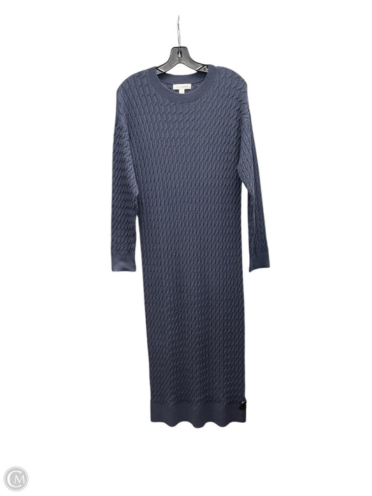 Dress Sweater By Treasure And Bond In Blue, Size: Xs