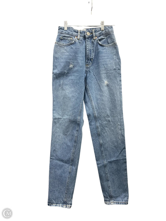 Jeans Boyfriend By Bdg In Blue Denim, Size: 0