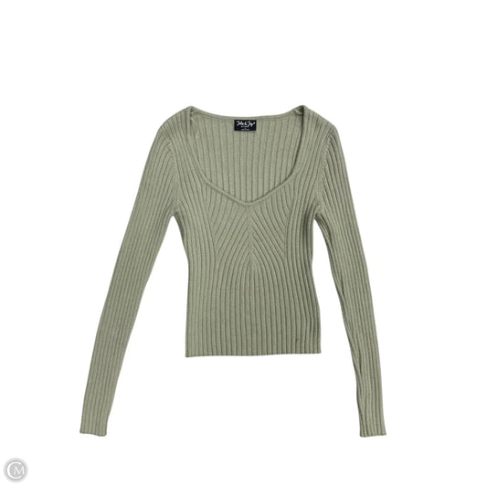 Top Long Sleeve By Clothes Mentor In Green, Size: M