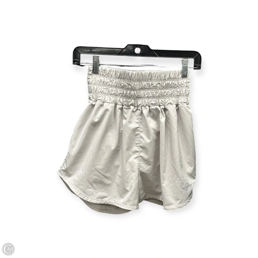 Athletic Shorts By Nike Apparel In Taupe, Size: S