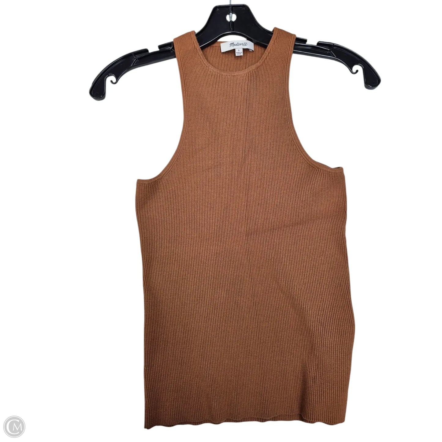 Top Sleeveless By Madewell In Orange, Size: S