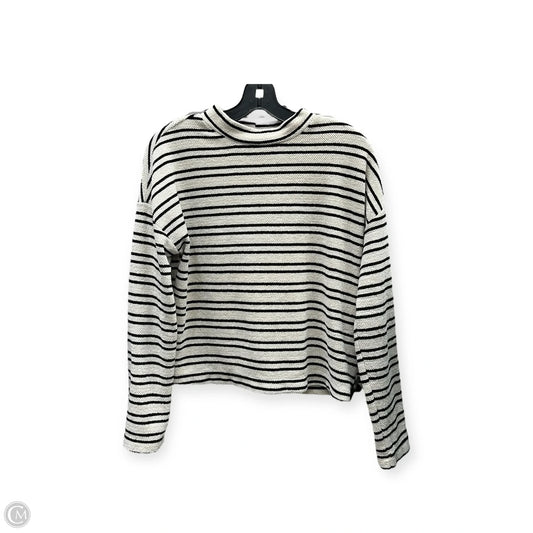 Top Long Sleeve By Sanctuary In Black & Cream, Size: S