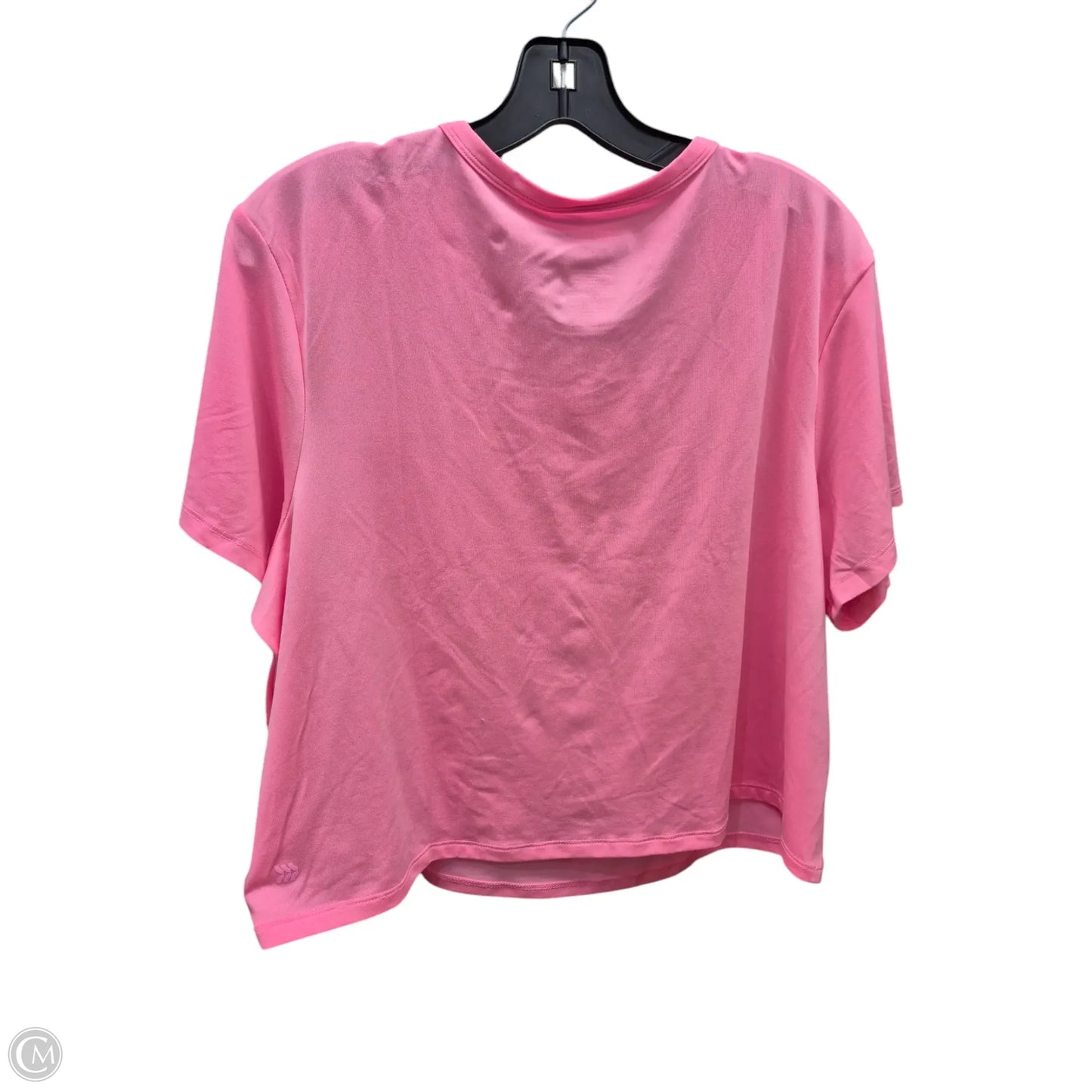 Athletic Top Short Sleeve By All In Motion In Pink, Size: L