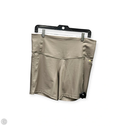 Athletic Shorts By All In Motion In Taupe, Size: Xl