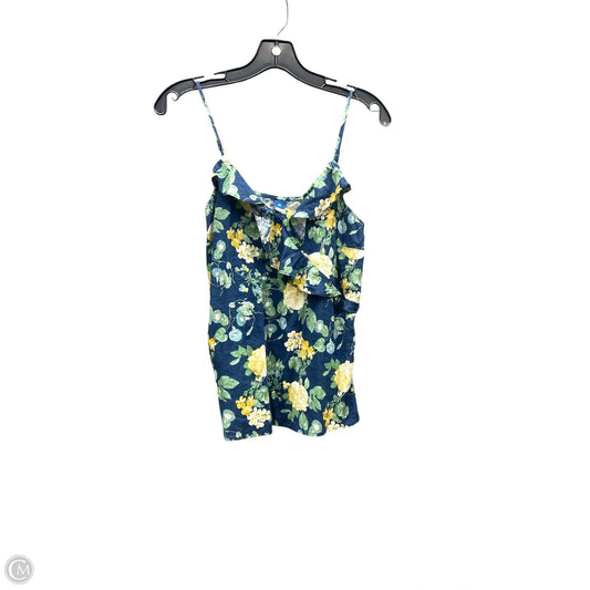 Top Sleeveless By Old Navy In Floral Print, Size: Xs