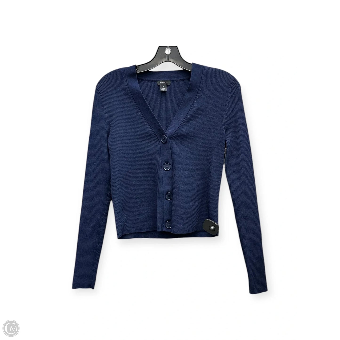 Cardigan By Halogen In Navy, Size: M