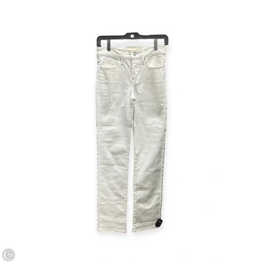 Jeans Straight By Levis In White, Size: 0