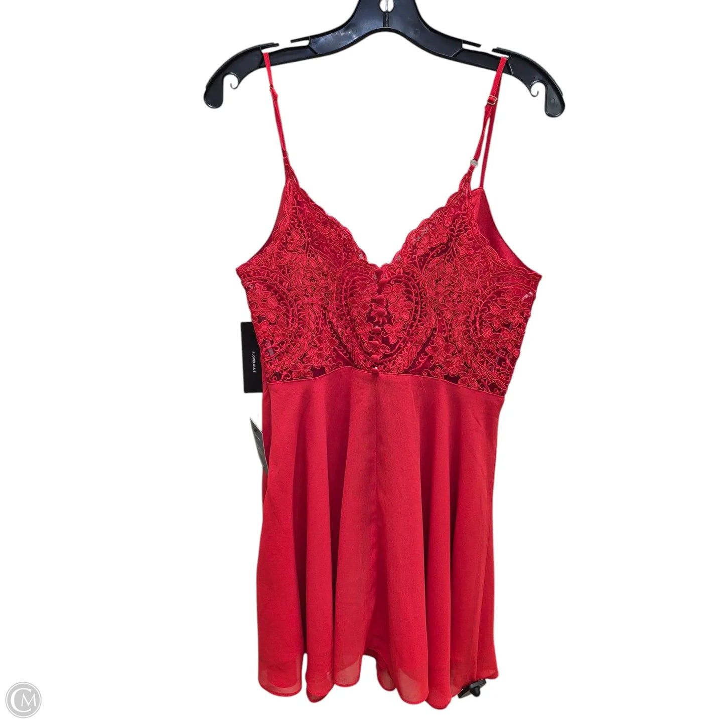 Dress Casual Short By Lulus In Red, Size: M