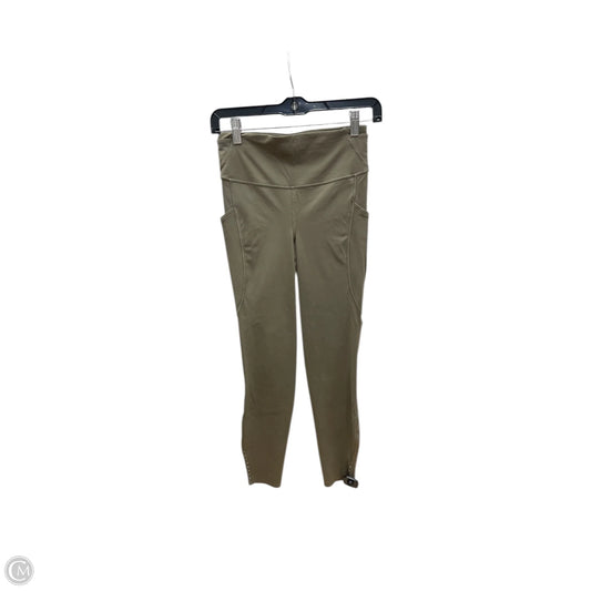 Athletic Leggings By Lululemon In Green, Size: 6