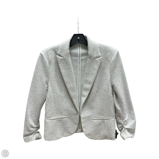 Blazer By Amanda + Chelsea In White & Yellow, Size: M