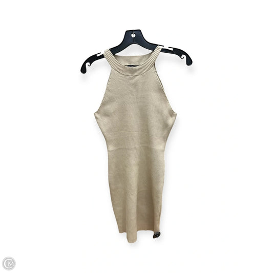 Dress Casual Short By Clothes Mentor In Tan, Size: M