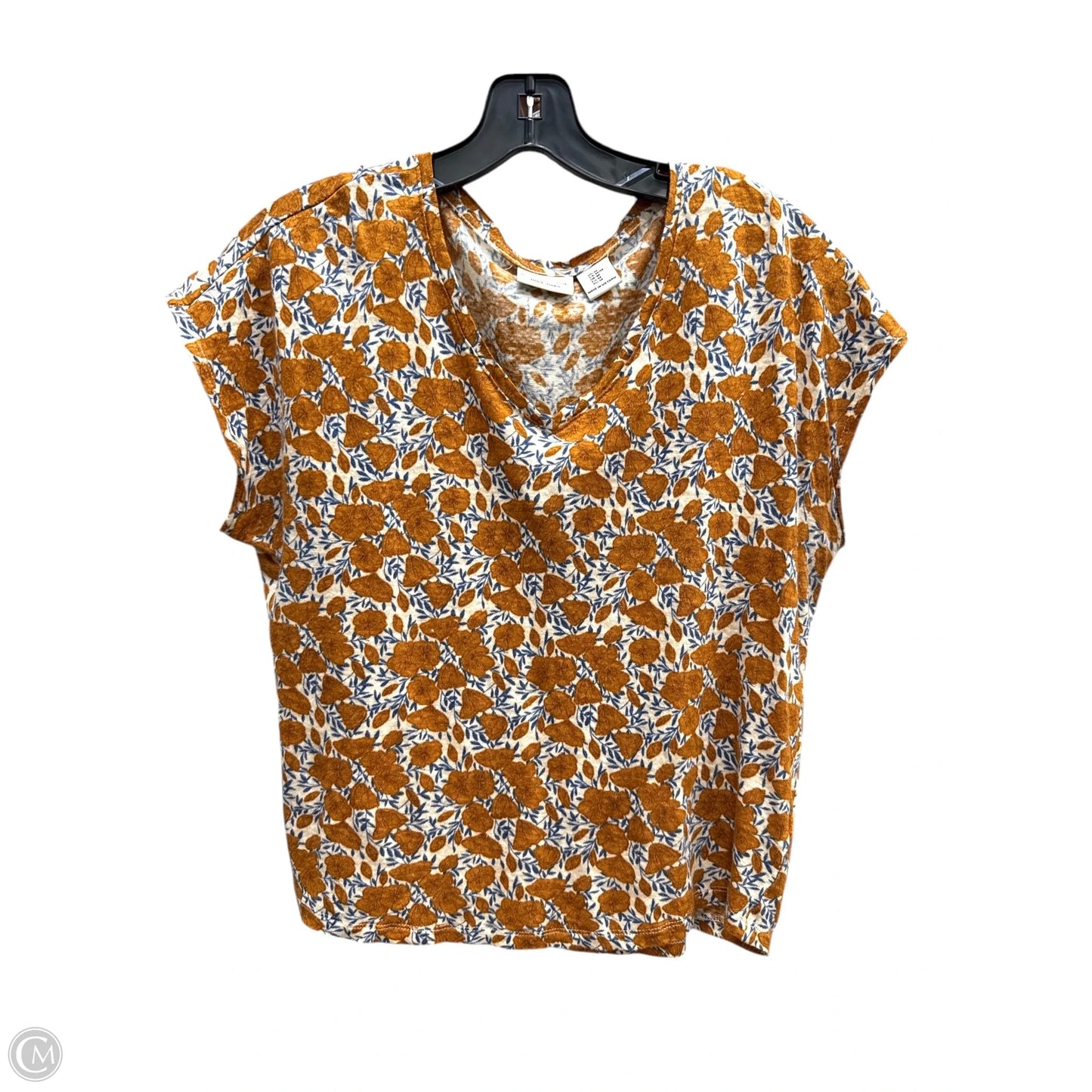Top Short Sleeve By Rachel Zoe In Orange, Size: M