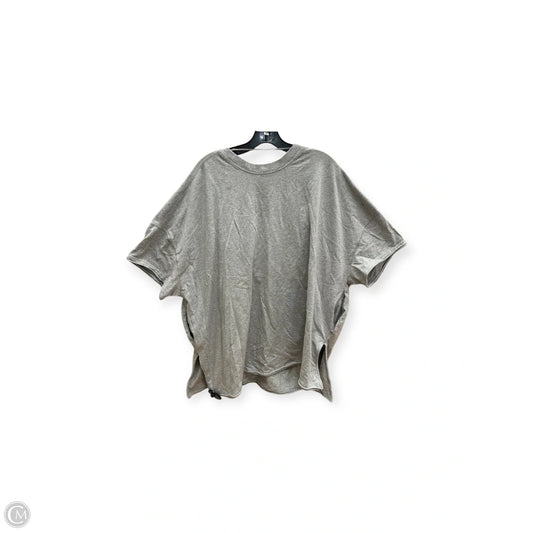 Athletic Top Short Sleeve By Free People In Grey, Size: M