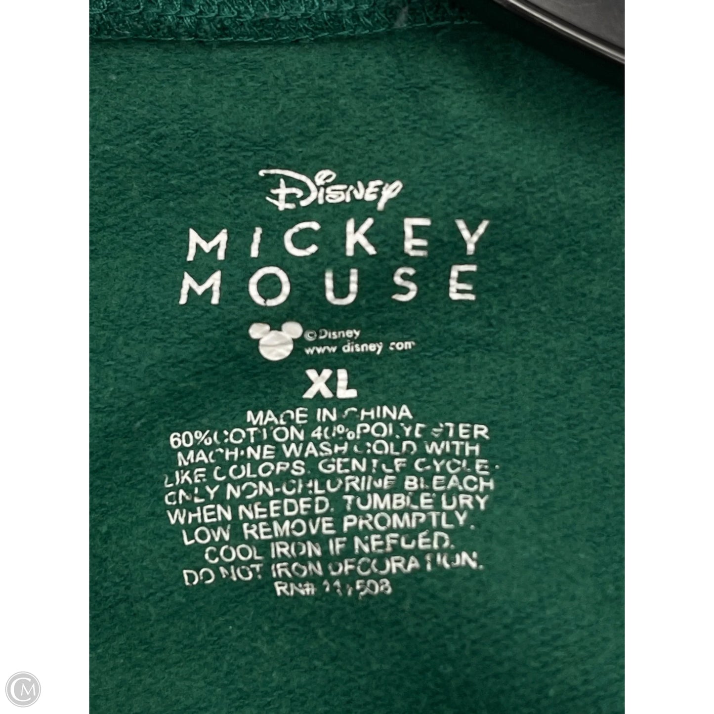 Sweatshirt Crewneck By Clothes Mentor In Green, Size: Xl