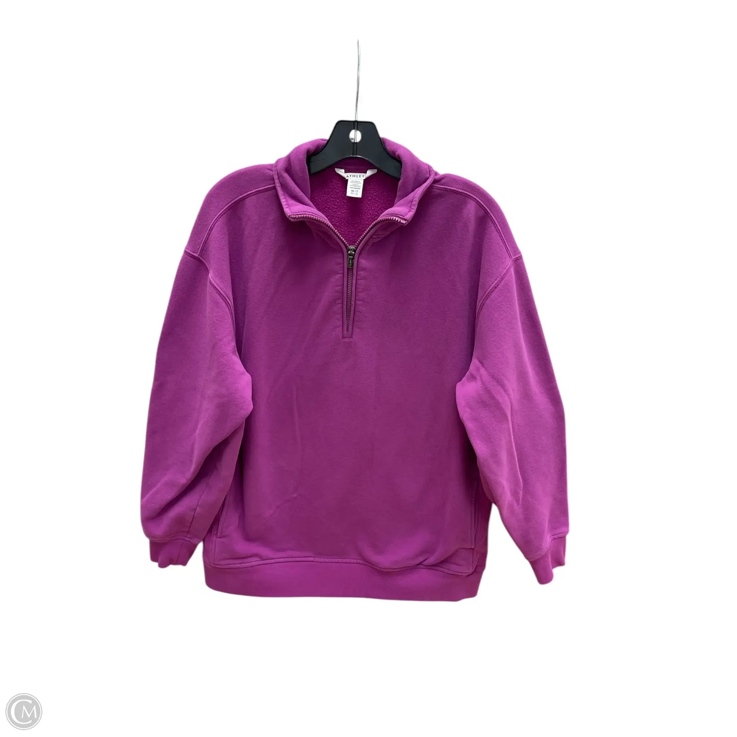 Athletic Sweatshirt Collar By Athleta In Purple, Size: M